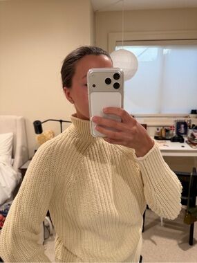 Jcrew rollneck mockneck Sweater